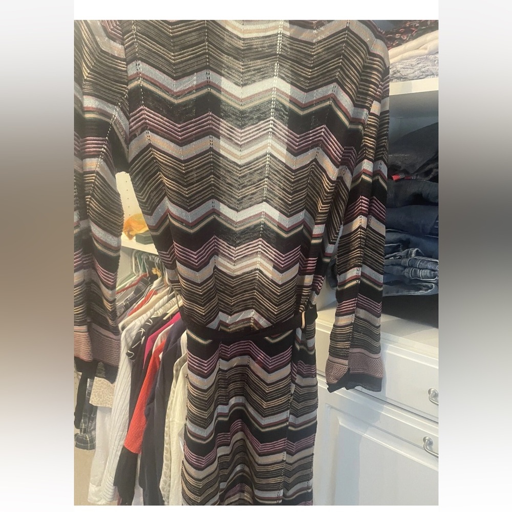 Missoni Chevron lightweight long Cardigan - Picture 4 of 6